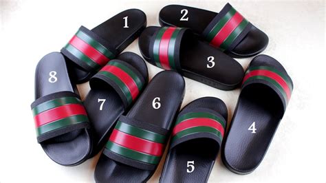 faux gucci slides|Gucci slides are they real.